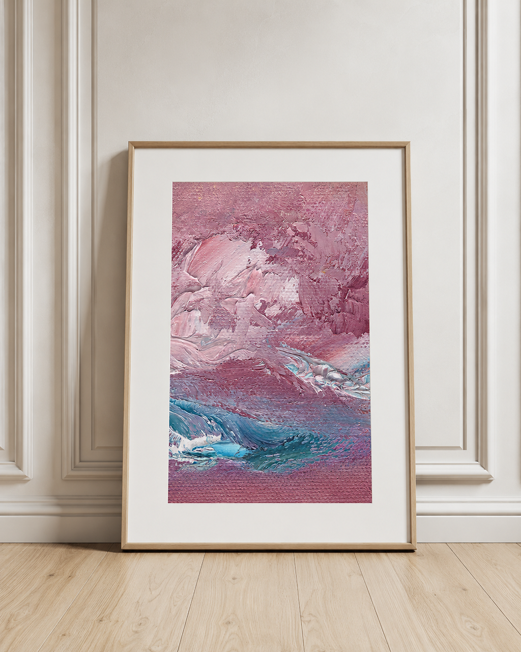 Rose Dusk Abstraction I