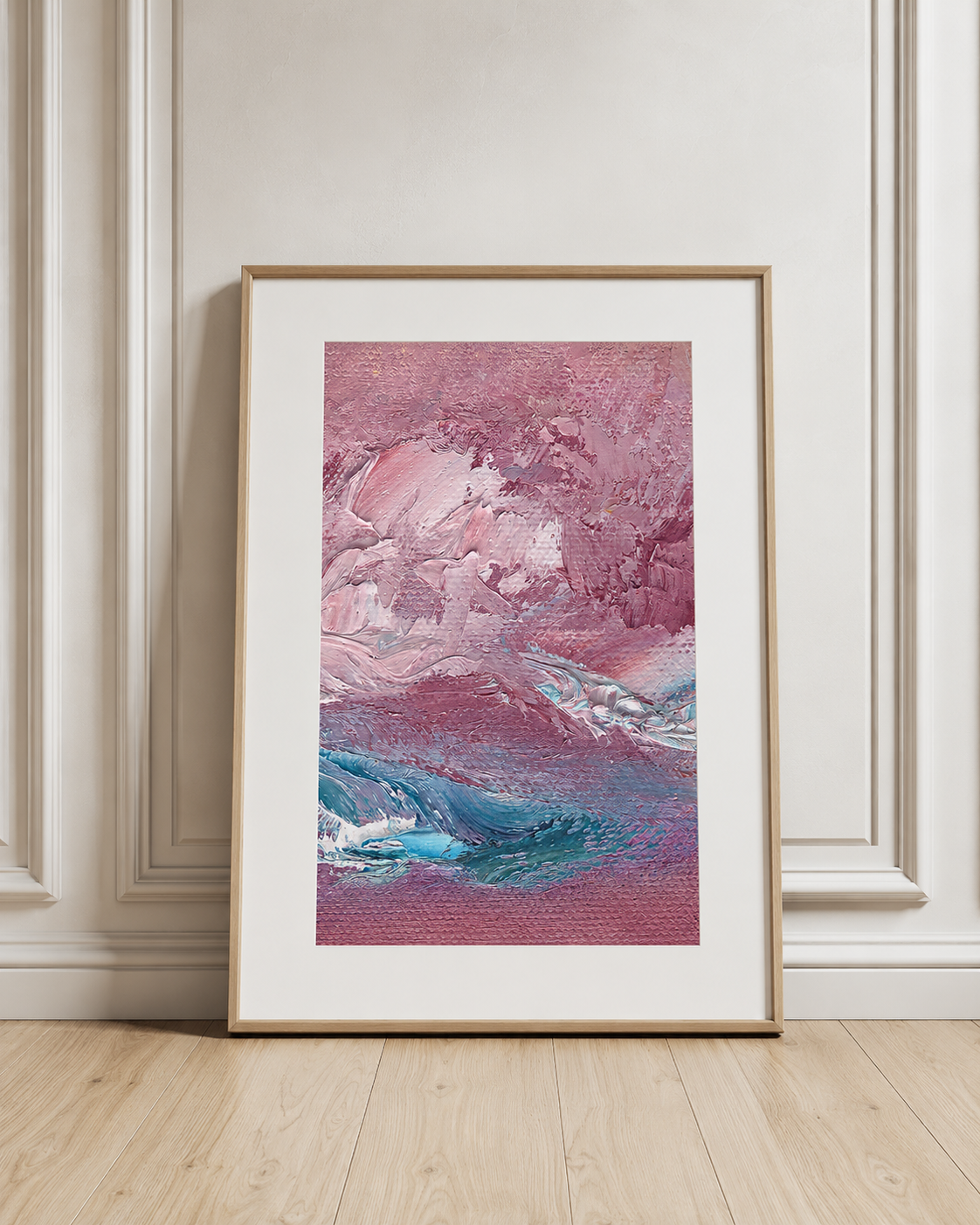Rose Dusk Abstraction I