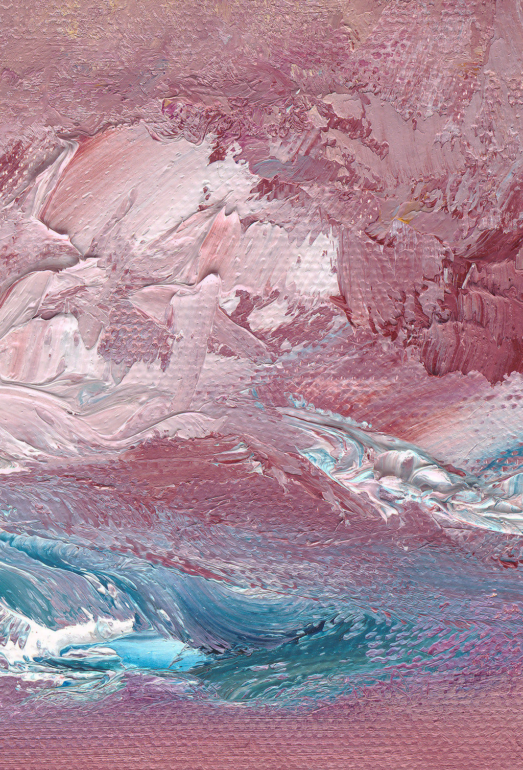 Rose Dusk Abstraction I
