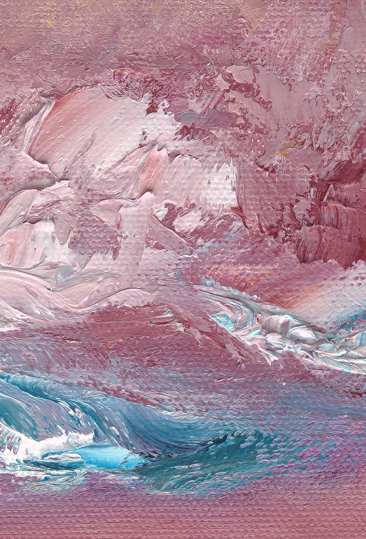 Rose Dusk Abstraction I