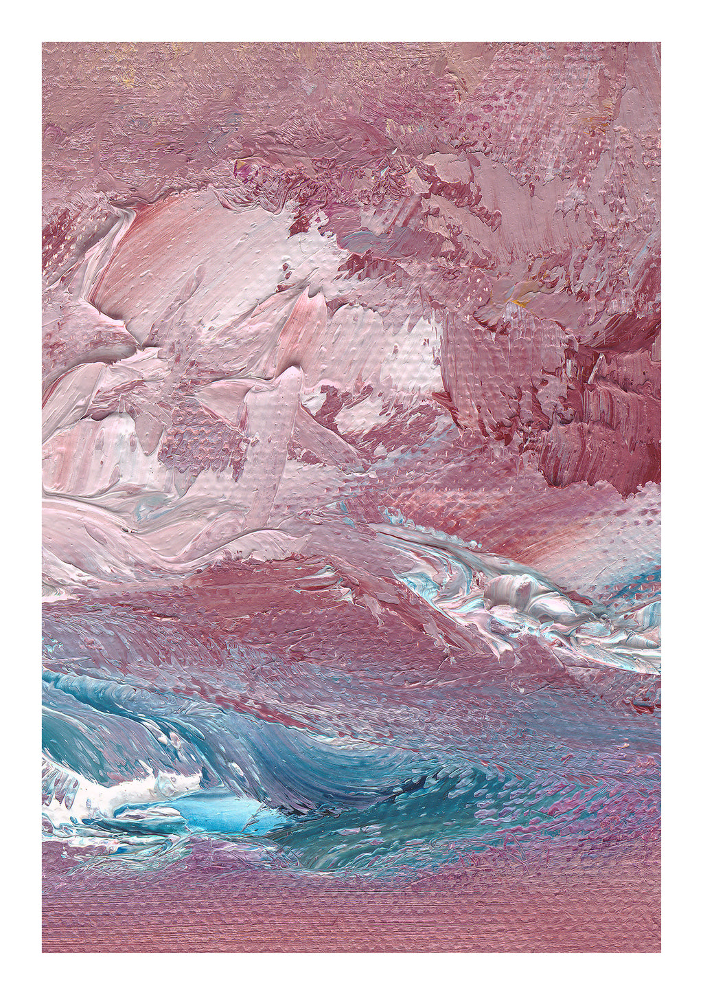 Rose Dusk Abstraction I