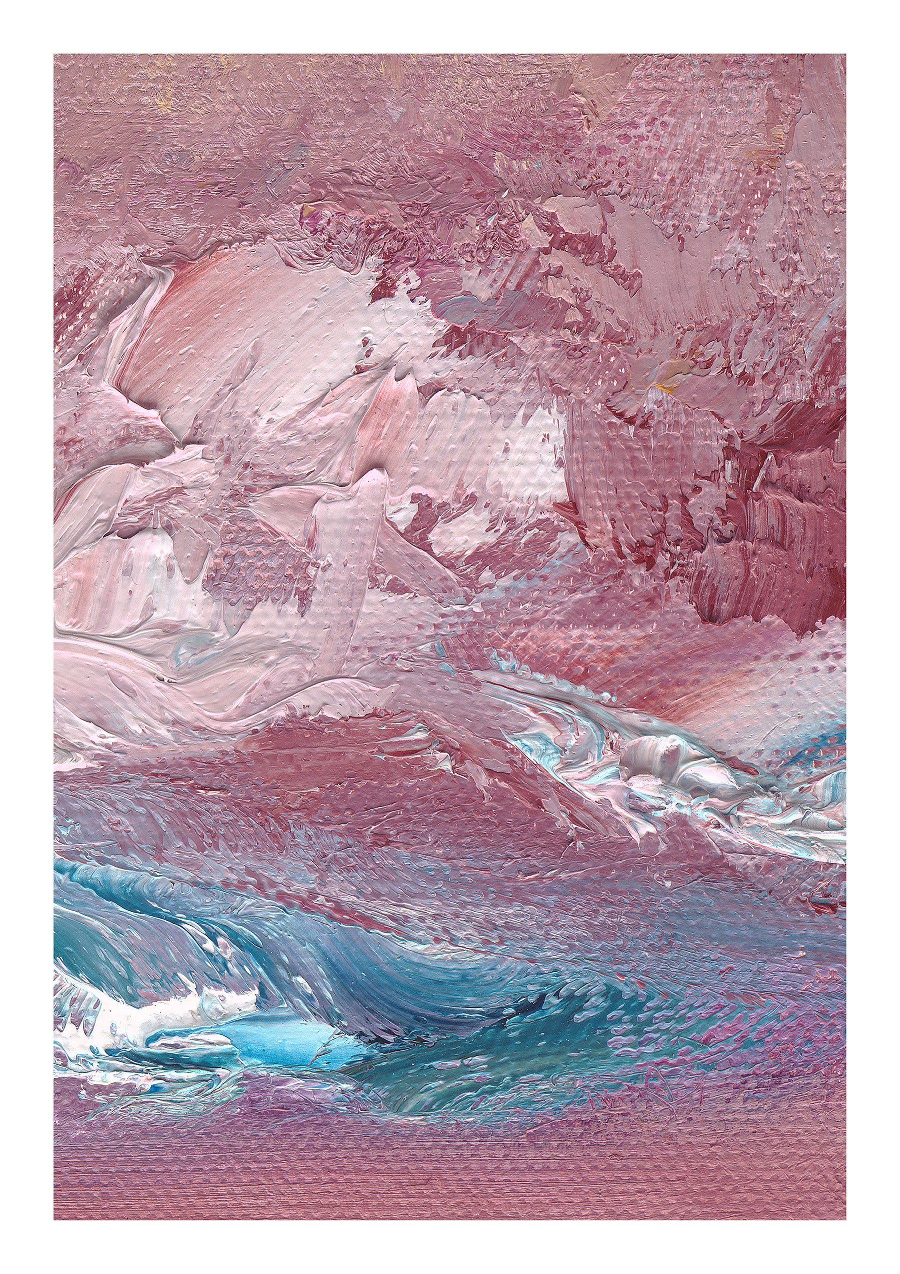 Rose Dusk Abstraction I